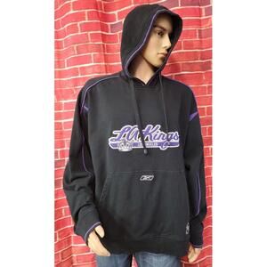 Reebok Authentic Angeles LA Kings Zip Up Hoodie NHL Center Ice Men's XL #R2